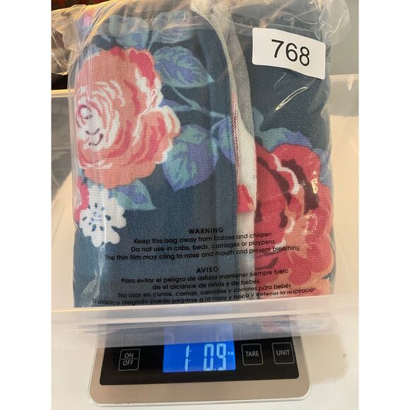 Matilda Jane Cozy Days Cardigan Wrap Sweater Top Floral - Size Women's Medium - Picture 7 of 7